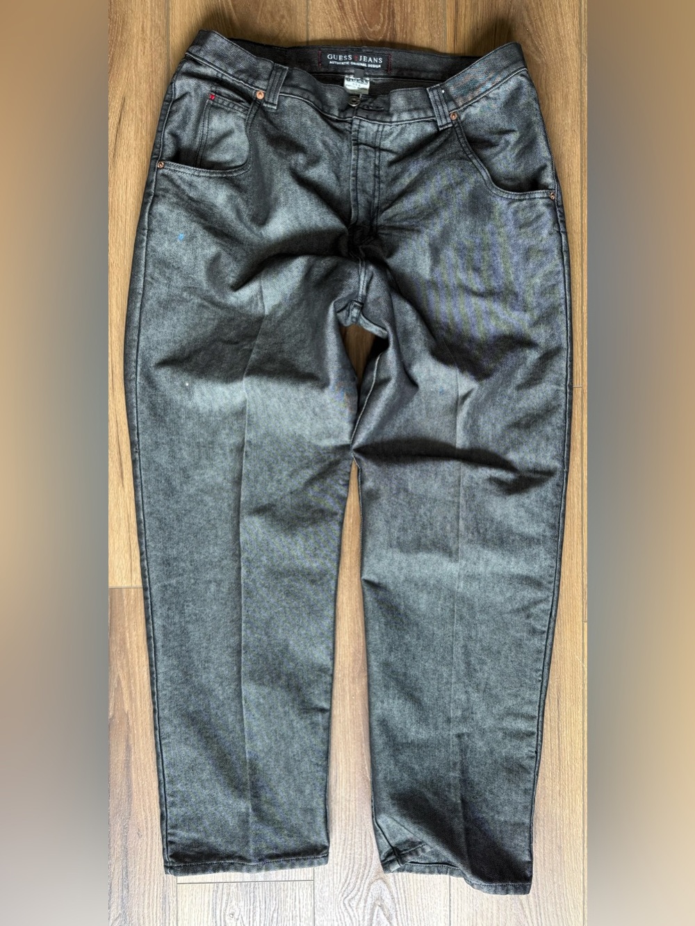 Vintage 90s Guess Jeans Baggy Pants Skater Streetwear Men's SZ38x32 Made In USA